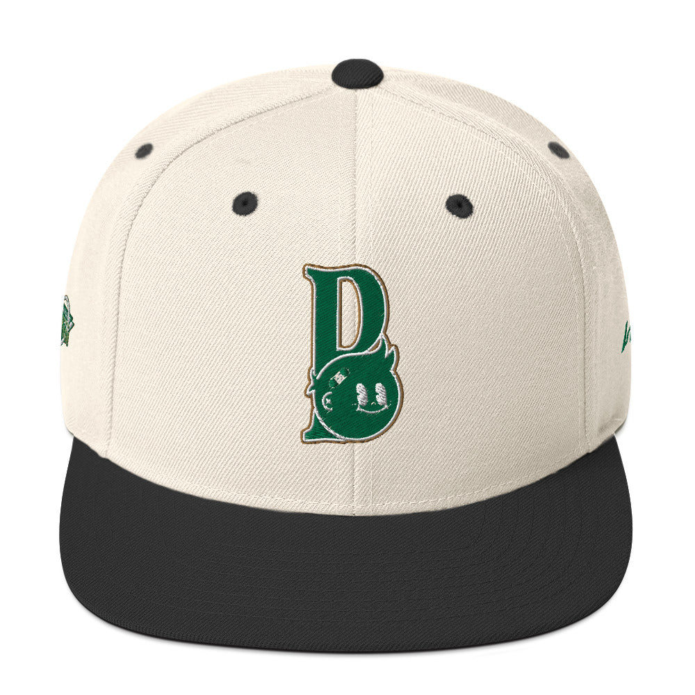 Block Party Snapback Hat (Green)