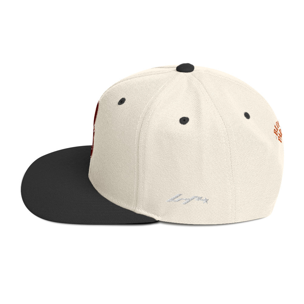 Block Party Snapback Hat (Maroon)