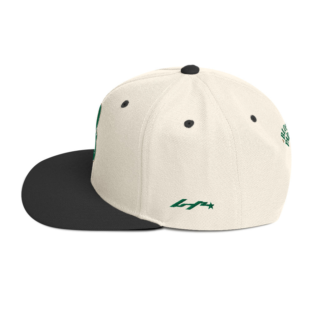 Block Party Snapback Hat (Green)
