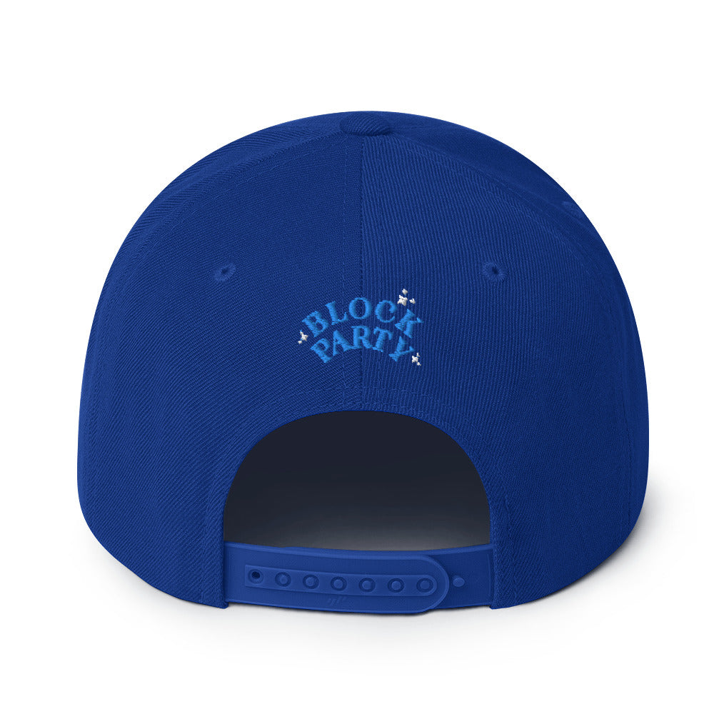 Block Party Snapback Hat (Royal)